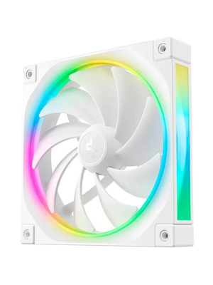 ���������� DEEPCOOL FL14 WH-3 IN 1 140x140x25�� (PWM, ARGB, �����, 500-1700��/���) Color BOX