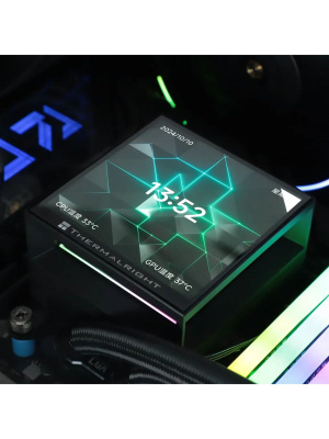 ������� �������� ���������� Thermalright Hyper Vision 360 ARGB Black / 3x120mm ARGB PWM Fans / TRHV360AB