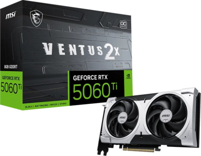 ���������� MSI NVIDIA GeForce RTX 5060 Ti OC 8Gb (RTX 5060 Ti 8G VENTUS 2X OC PLUS)