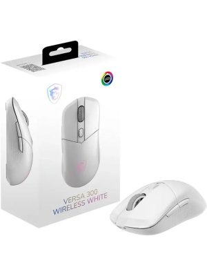 ���� MSI VERSA 300 W WHITE USB OPTICAL GAMING