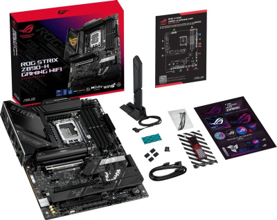 ����������� ����� Asus ROG STRIX Z890-H GAMING WIFI, Socket-1851, Intel Z890, ATX, Ret 90MB1K20-M0EAY0