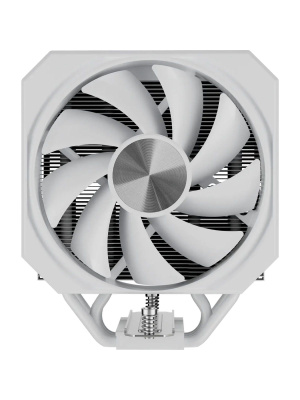 ����� upHere UP1T4 White / 4HPx6mm, 230W TDP, single tower, 1x120mm fan, 600-1650RPM, 68 CFM, 25dBA / UP1T4