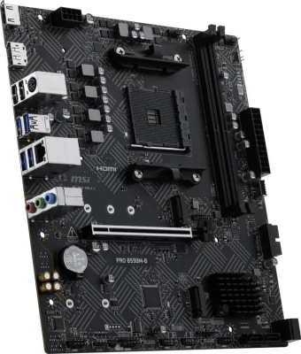 ����������� ����� MSI PRO B550M-B, B550, AM4, mATX, Ret
