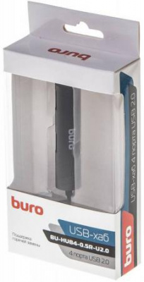 ������������ USB 2.0 BURO BU-HUB4-0.5R-U2.0 4 x USB 2.0 ������ 