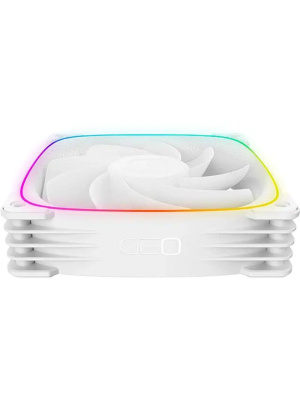 ���������� Geometric Future Squama 3003RW-12 Reverse White 120mm / ARGB, PWM, 120x120x30 mm, 800-2250 RPM, 76.0 CFM, 36.4 dBA / 1F3003R112100