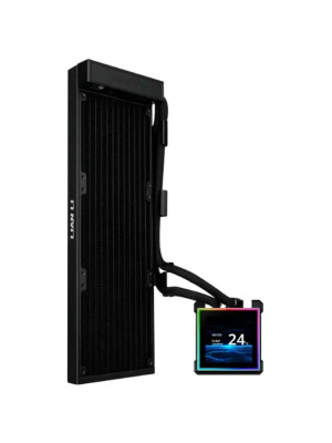 ������� �������� ���������� Lian Li HydroShift II LCD-S 360N (GHS2LCDS36NB BLACK) / 3.4" IPS LCD / W/O Fans / G89.GHS2LCDS36NB.R0