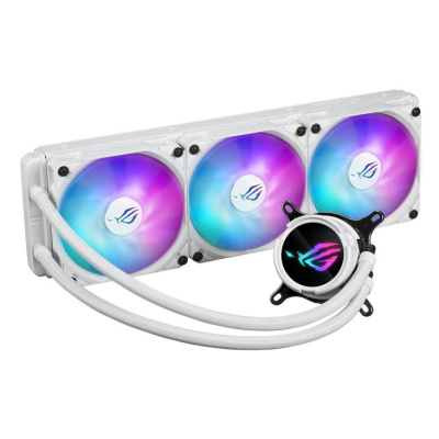 ������� �������� ���������� ASUS ROG Strix LC III 360 ARGB, 4-pin, ARGB, 120��, White, retail (90RC00W3-M0CAY0)
