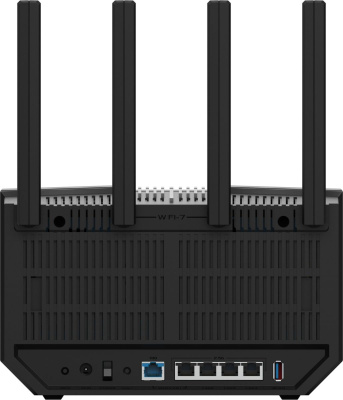 Wi-Fi ������ ASUS RT-BE92U, Wi-Fi 7, BE9700, 2.4/5/6���, 3 LAN, 2 WAN/LAN, ������ (90IG0950-MO9A0V)