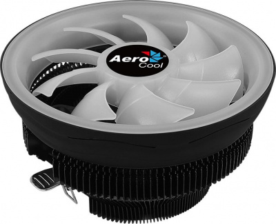 ���������� ����������(�����) Aerocool Core Plus Soc-FM2+/AM2+/AM3+/AM4/1150/1151/1155/ 4-pin 15-25dB Al 110W 305gr LED Ret