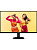������� AOC U27B35 27" Black (4K, IPS, 3840x2160, 4 ms, 178�/178�, 300 cd/m, 20M:1, +2xHDMI 2.0, +DisplayPort 1.4)