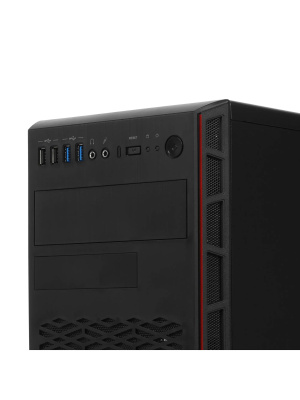������ InWin EMR065BL PM-500ATX U3.0*2+U2.0*2+A(HD)+intrusion switch INWIN [6197047] Mini Tower