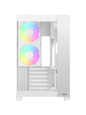 ������ Ocypus Delta C74 WH ARGB, ATX, Type-C*1, USB3.0*2, REAR 2x120mm ARGB