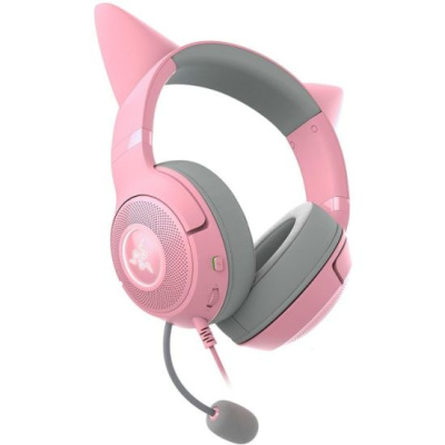Razer Kraken Kitty V2 Quartz (RZ04-04730200-R3M1) ��������� �������������������