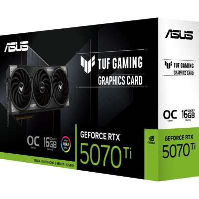 ���������� Asus NVIDIA GeForce RTX 5070 Ti TUF Gaming OC GDDR7 16GB, TUF-RTX5070TI-O16G-GAMING 90YV0MD0-M0NA00