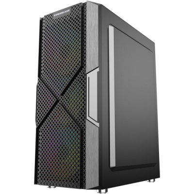 ������ Powercase Mistral T4B ������ , TEMPERED GLASS, LED 4x120mm CMITB-L4