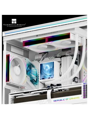 ������� �������� ���������� Thermalright Peerless Vision 240 ARGB White / 2x120mm ARGB PWM Fans / TRPV240AW
