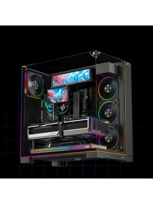 ������� �������� ���������� Thermalright Dynamic Vision Pro 360 ARGB Black / 3x120mm ARGB PWM Fans / TRDVP360AB