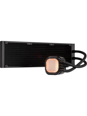 ������� ����������� ���������� Corsair NAUTILUS 360 (360mm, Black, Fans: 3x120mm, 72.8CFM, 36dBA, 1700RPM/ S: 1851, 1700, AM5, AM4)