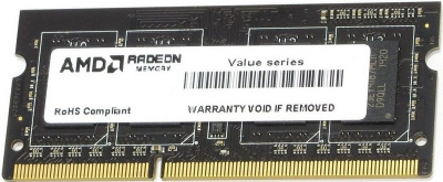 ����������� ������ 4Gb DDR-III 1333Mhz AMD SO-DIMM (R334G1339S1S-UO) OEM