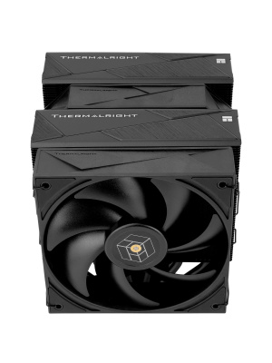 ����� Thermalright Royal Pretor 130 Black Soc-AM5/AM4/1200/1700/1851 ������ 4-pin 29.4dB Al+Cu Ret (RP130-BL)