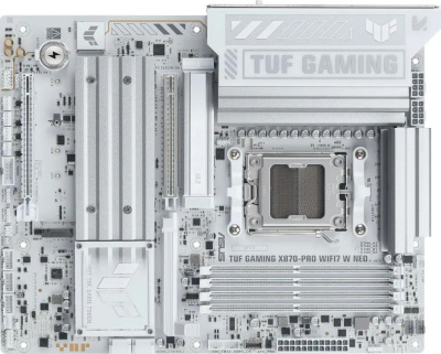 ����������� ����� ASUS TUF Gaming X870-PRO WIFI7 W NEO, Socket AM5, AMD X870, ATX, Ret (90MB1NY0-M0EAY0)