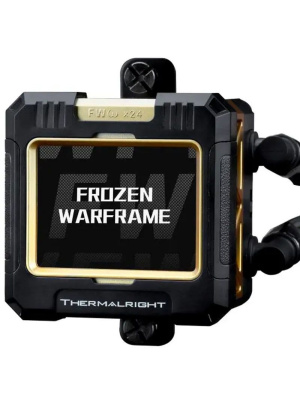 ������� �������� ���������� Thermalright Frozen Warframe 360 Black ARGB / 3x120mm ARGB PWM Fans / TRFW360AB