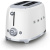 Тостер на 2 ломтика,SMEG TSF01WHEU, белый Тостер на 2 ломтика,SMEG TSF01WHEU, белый
