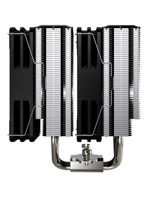 ����� XASTRA AX620 Basic LGA1851/1700/1200/115X/AM5/AM4 (Dual Tower, TDP 265W, 6 ����.������ 6�� , 2x PWM 120mm black ,������ ��������� ) RET