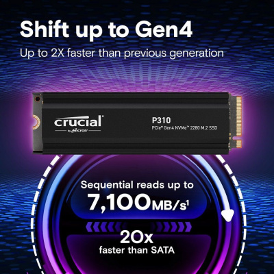 ������������� ���������� SSD 1TB Crucial P310 (CT1000P310SSD5)
