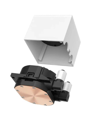 ������� ���������� PCCooler DC360 Pro ARGB Display WH (310W, 360mm, LED, White, ARGB/ Fans: 3x120mm, 90.56CFM, 39.8dBA, 2500RPM/ Pump height 65mm, 15dBA, 2600RPM, Rad thickness 27mm/ S: 1851, 1700, 1200, 115X, AM5, AM4)