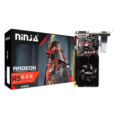 ���������� Ninja (Sinotex) AMD R5 230 160SP) 2GB DDR3 64BIT DVI HDMI CRT RTL (AFR523023F)