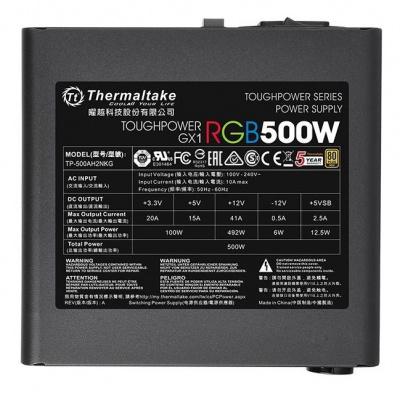 ���� ������� Thermaltake Toughpower GX1 RGB 600W Gold PS-TPD-0600NHFAGE-1