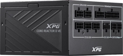 ���� ������� 750W XPG CORE REACTOR II VE (ATX 3.1, 750W,  Full Modular,  80+ GOLD) ret (COREREACTORIIVE750G-BKCEU)