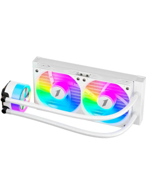 ������� �������� ���������� 1STPLAYER TS1 240 White / 2x120mm, ARGB, 250W TDP / TS1-240-WH