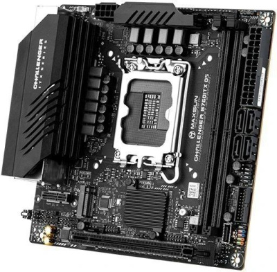 ����������� ����� Maxsun Challenger B760ITX D5, Socket 1700, Intel B760, mini-ITX