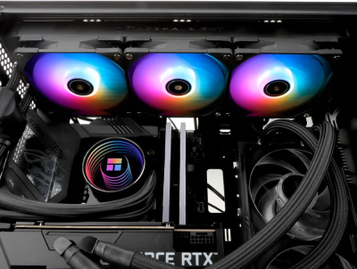 ������� ����������� ���������� Thermalright Frozen Notte 360 Black ARGB V2 F-NOTTE-360-BL-ARGB-V2