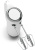 Миксер ручной Candy CM-100 300Вт белый Миксер ручной Candy CM-100 300Вт белый