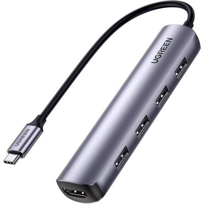 ������� UGREEN CM417 (20197) USB-C to 4*USB 3.0+HDMI Adapter.  ����: �����