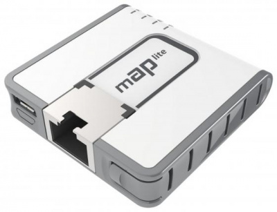 ������ MikroTik mAP lite RBmAPL-2nD 802.11n 2.4��� 300Mbps