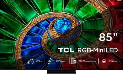 ��������� 85" TCL 85RM7L QLED, 4K Ultra HD, ����� ��, Google TV, ������