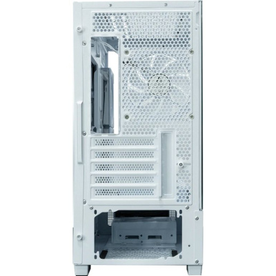 ������ XASTRA Q500 6ARGB-C10-UC White ATX/Aquarium/Screewless/ 6x120mm ARGB PWM FM fans/Argb+PWM HUB 10port/ Type-C/ Q500-6FM12A-C10-UC-WH