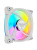 ���������� Powercase (M55MR-12W ARGB) White 120x120x25�� (PWM, 100��./���, 4pin PWM (M+F)+ 3pin ARGB (M+F), 600-1500�10% ��/���) Bulk