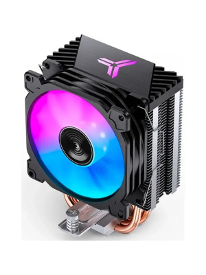 ����� JONSBO CR-1400 E Black LGA1700/1200/115X/AM5/AM4 (TDP 180W, PWM, 92mm Dynamic Multi-Color LED Fan, 4 �������� ������, 4-pin) Retail