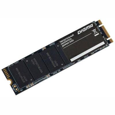 ���� SSD 256Gb Digma - Run S9, for Desktop, M.2 2280, SATA III (6Gb/s), speed write-450MB/s read-510MB/s, TLC, Silicon Motion SM2259XT, DGSR1256GS93T