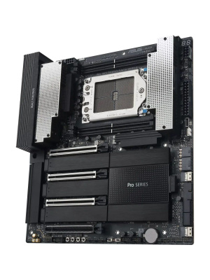 ����������� ����� ASUS PRO WS TRX50-SAGE WIFI A, AMD TRX50, 4*DDR5, 4*SATA, 3*M.2, 2 x SlimSAS, 6*USB 3.2, 1*USB 2.0,Type-C, DP, 4*PCIx16, CEB; 90MB1LE0-M0EAY0