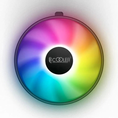 ����� ��� ���������� PcCooler E126M Pro RGB, 120��, ������, retail (R3-0120WBKSXX-GL)
