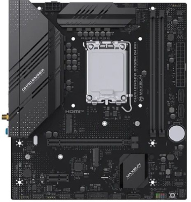 ����������� ����� Maxsun Challenger B760M D4 WIFI, Intel B760, Socket 1700, mATX