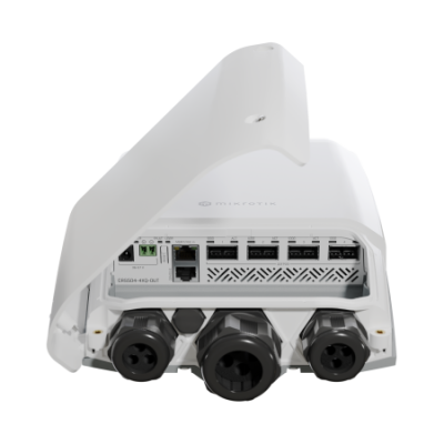 ���������� Mikrotik CRS504-4XQ-OUT, 4�QSFP28 100gbit, ������� ������