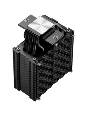 ����� PCCooler RZ700D BK (270W, 4-pin PWM, 159.5mm, Al/Cu, 7x6mm, 2x120mm, 79.8CFM, 35.9dBA, 2400RPM, S: 1851/1700/1200/115X, AM5/AM4, black)