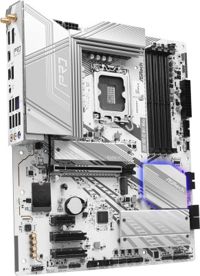 ����������� ����� ASRock Z890 Pro RS WIFI White, LGA 1851, Z890 RTL
